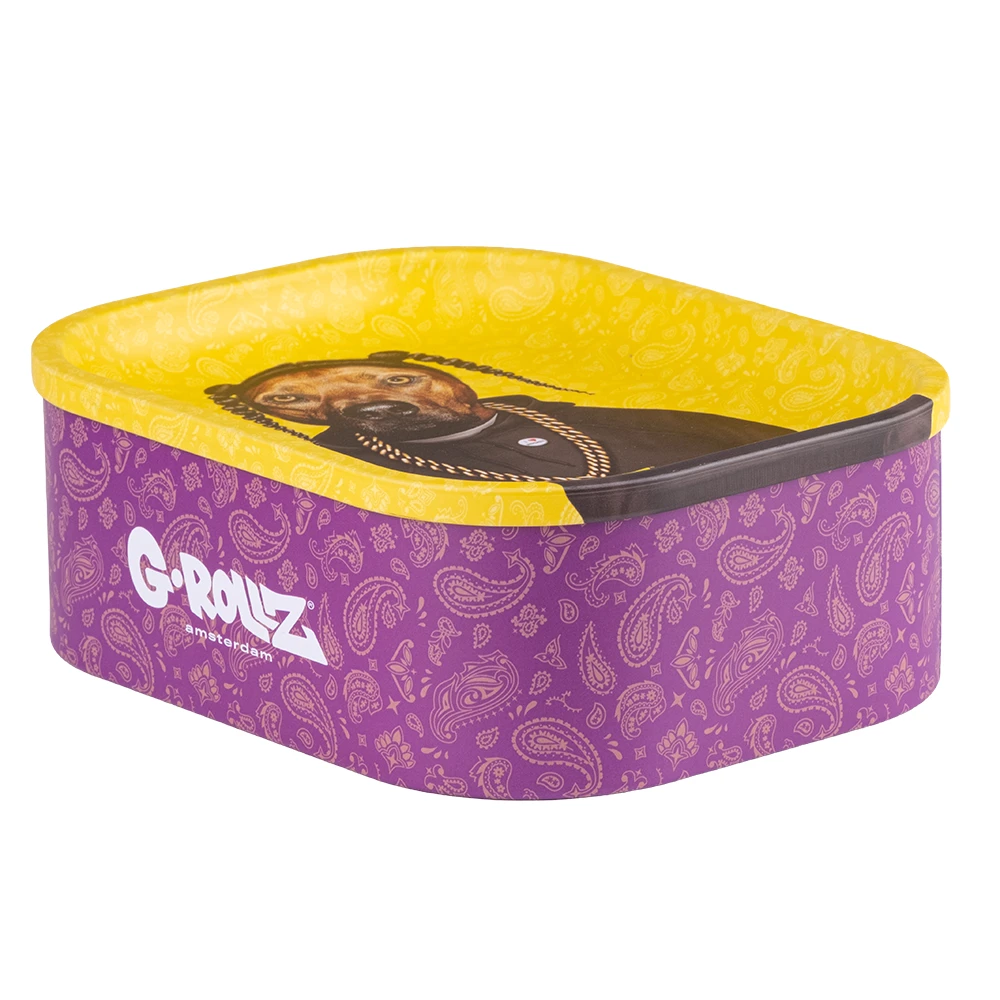Boite fumeur G-Rollz Pets Rap - Rangement métal + Plateau – Image 2