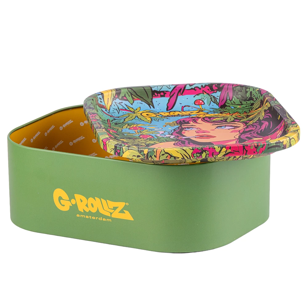 Boite de rangement + plateau à rouler 2 en 1 - G-Rollz Jungle – Image 2