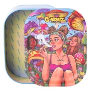 Boite fumeur en métal avec couvercle plateau G-Rollz Daydream