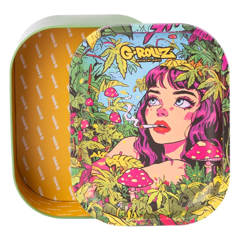 Boite de rangement + plateau à rouler 2 en 1 - G-Rollz Jungle