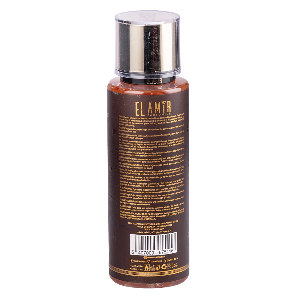 brume parfumée corps et cheveux à l'oud - parfum oriental fabriqué à dubaï