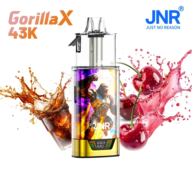 Puff JNR Gorilla 43K Sans Nicotine - Fizzy Cherry Cola