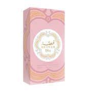 Boite du parfum oriental dubai Gissah Sky par Dar Al Zaafaran - parfum femme floral, gourmand, légèrement épicé