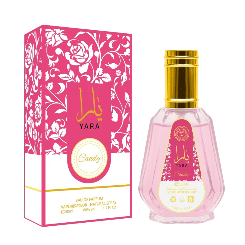 Parfum Yara candy - Dar Al Zaafaran 50 ml - parfum dubai femme rose