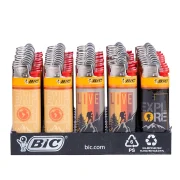 boite de 50 briquets mini BIC - collection EXPLORE nature