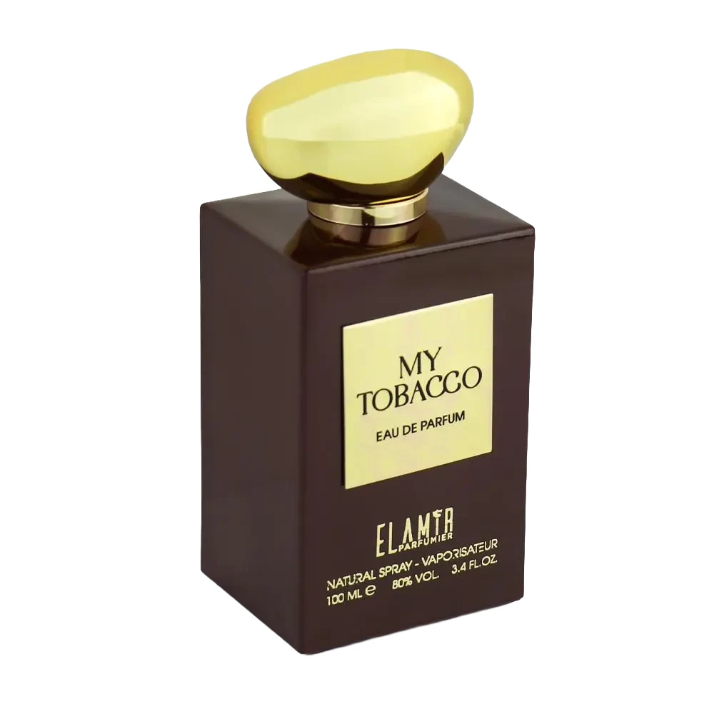 eau de parfum tabac ambré, parfum oriental homme longue tenue, parfum cuir tabac 100ml