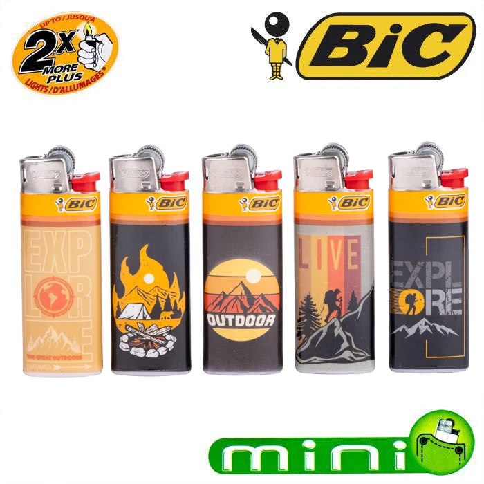 Briquet BIC Mini Explore x5