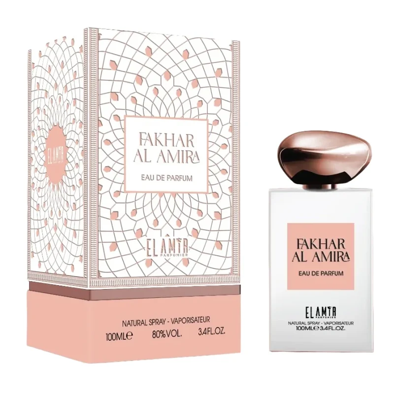 Parfum Fakhar Al Amira El Amir 100 ml - Eau de Parfum fabriquée à Dubai - Pour femme