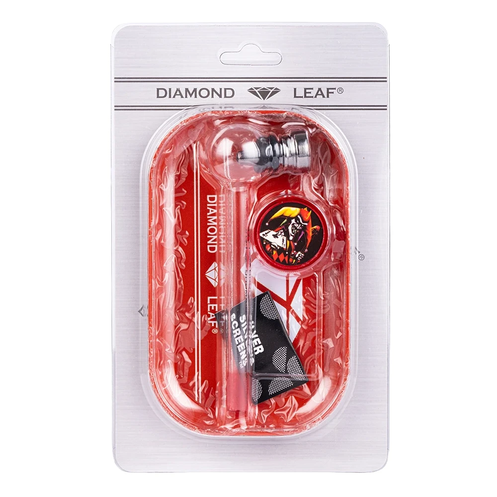 Set Plateau + Pipe + Grinder - Diamond Leaf – Image 10