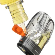 remplisage de la cartouche du kit pod pixo aura 2 aspire