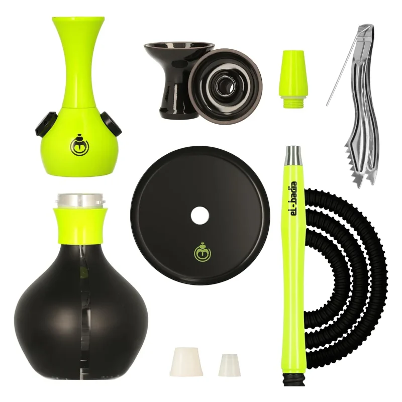 détails des accessoires inclus avec la chicha el badia C1