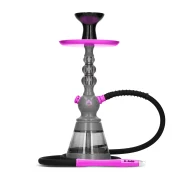 Light Grey / Acid purple
