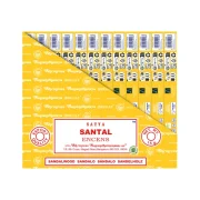boite de 12 paquets de bâtons d'encens spiritual healing 15 g satya