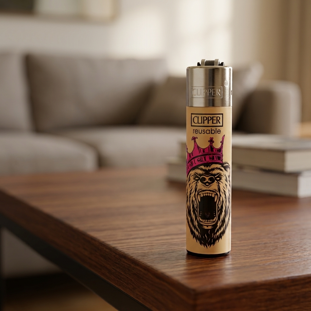 briquet clipper décoré pas cher en lot