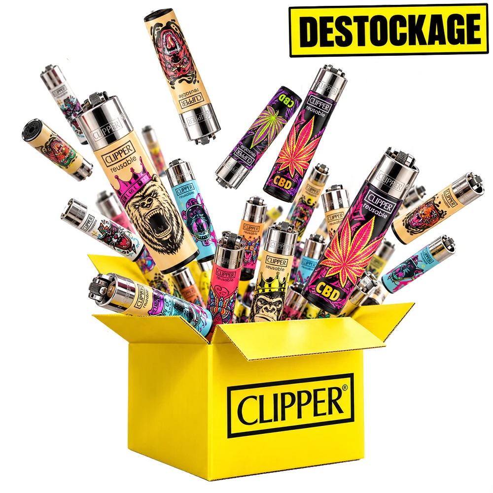 lot 100 clipper destockage bon plan