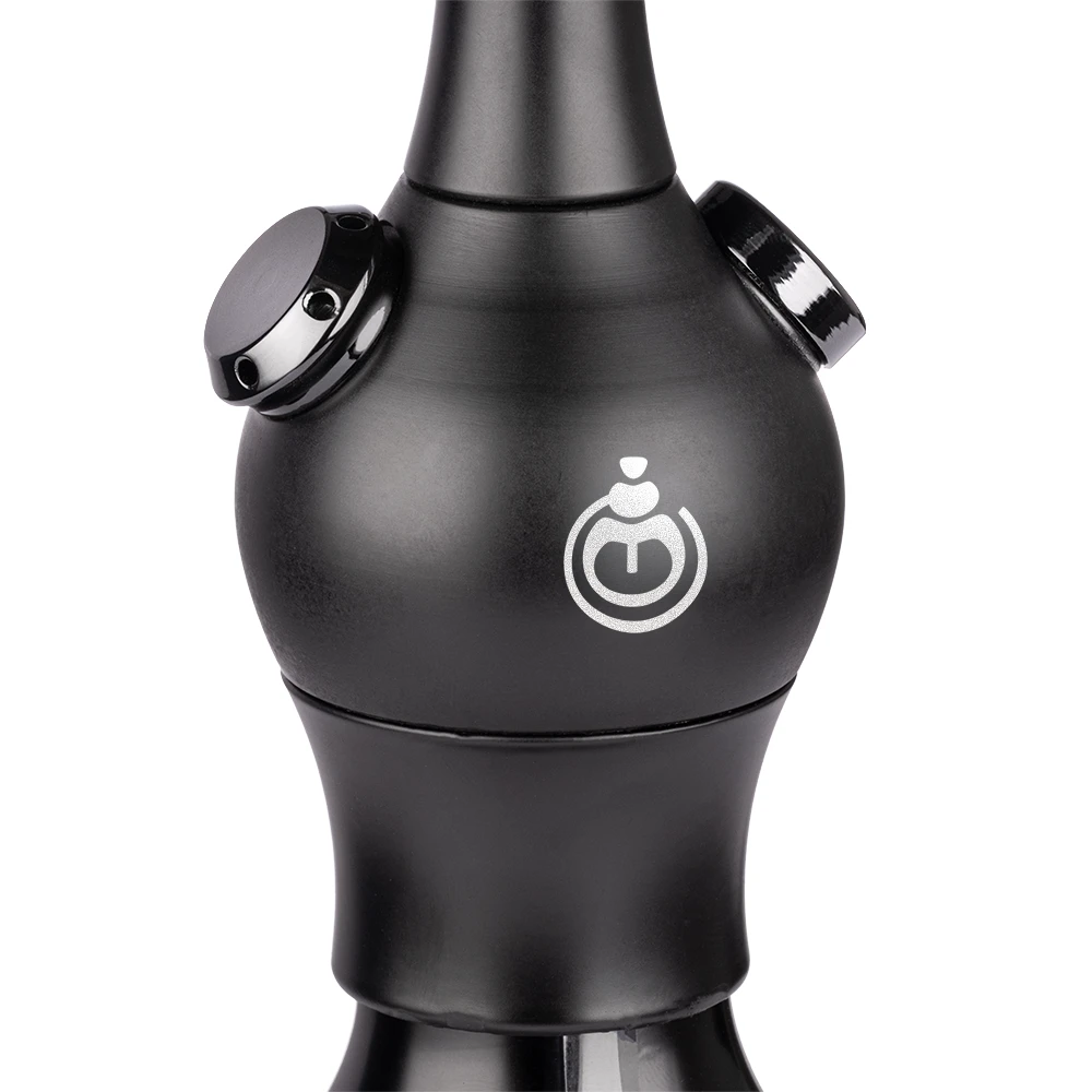zoom sur la colonne et le logo el badia chicha c1