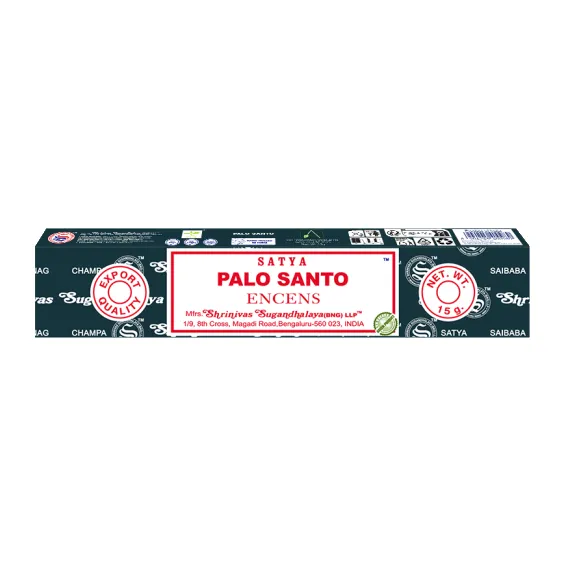 Encens naturel Palo Santo en bâtons fabriqués en Inde - paquet de 15g