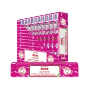 encens à la rose - boite de 15 bâtons