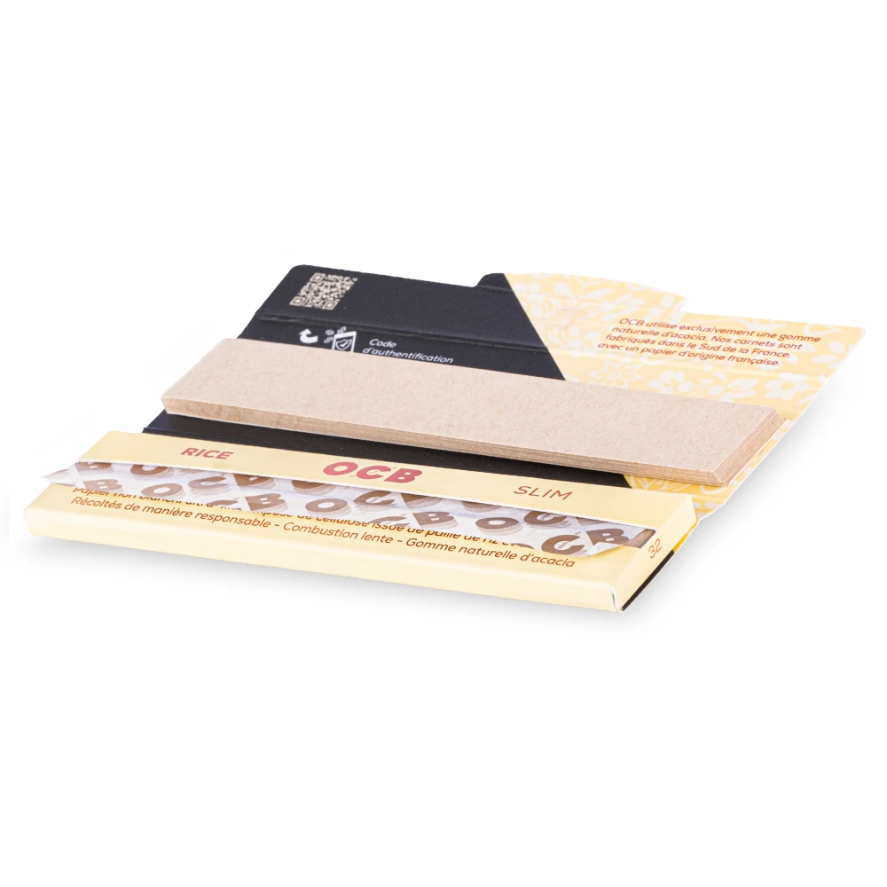 OCB Slim Rice + Tips x32 – Image 3