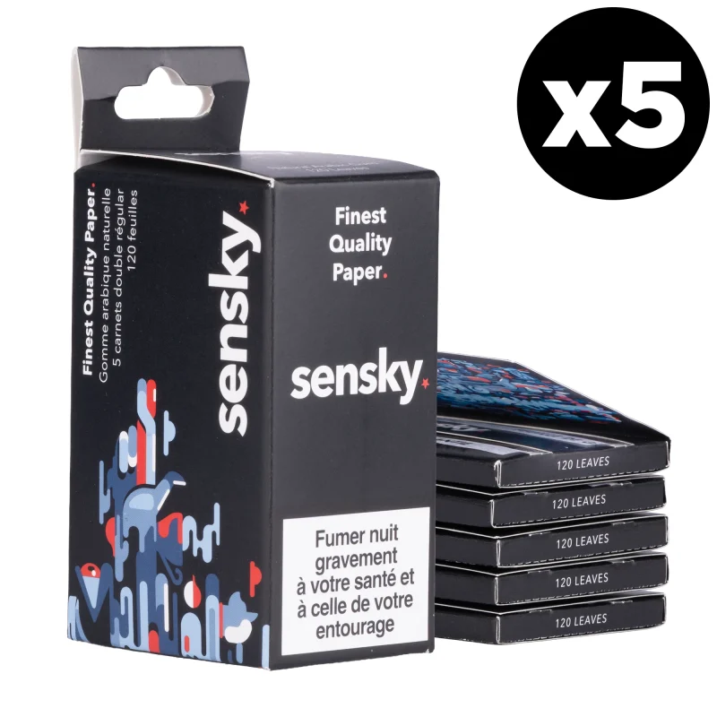 Sensky Regular - Lot de 5 carnets — Principale
