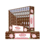 boite d'encens naturel indien SATYA Namaste - encens en bâtons