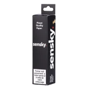 Boite de 5 carnets de feuille slim SENSKY - Format compact qui tient dans la poche - petit prix - idéal pour tester la feuille SENSKY ou toujours avoir des feuilles à rouler à portée de main