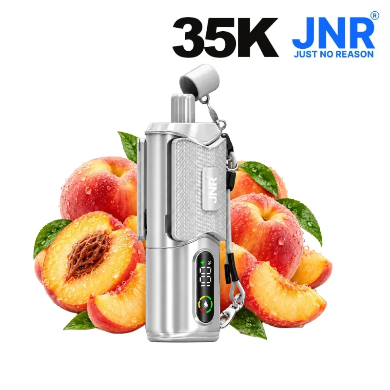 JNR Shishasip 35 - puff chicha électronique goût pêche - 35 000 bouffées