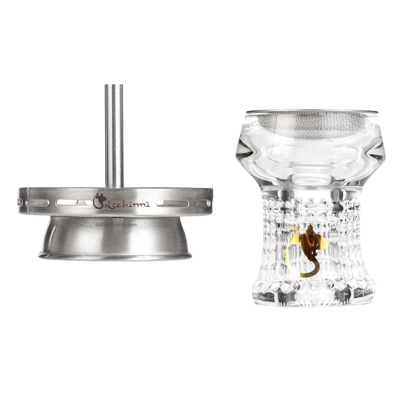 Kit complet nero glass dschinni avec grille cheminée vulcan air