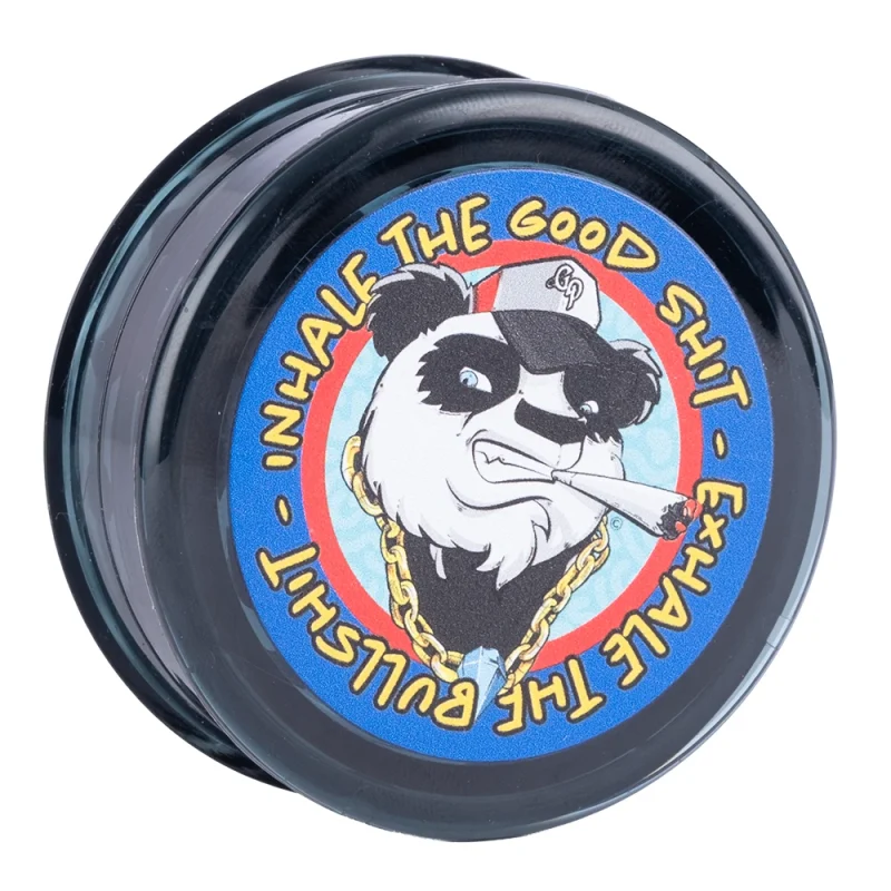 grinder plastique noir gangsta panda