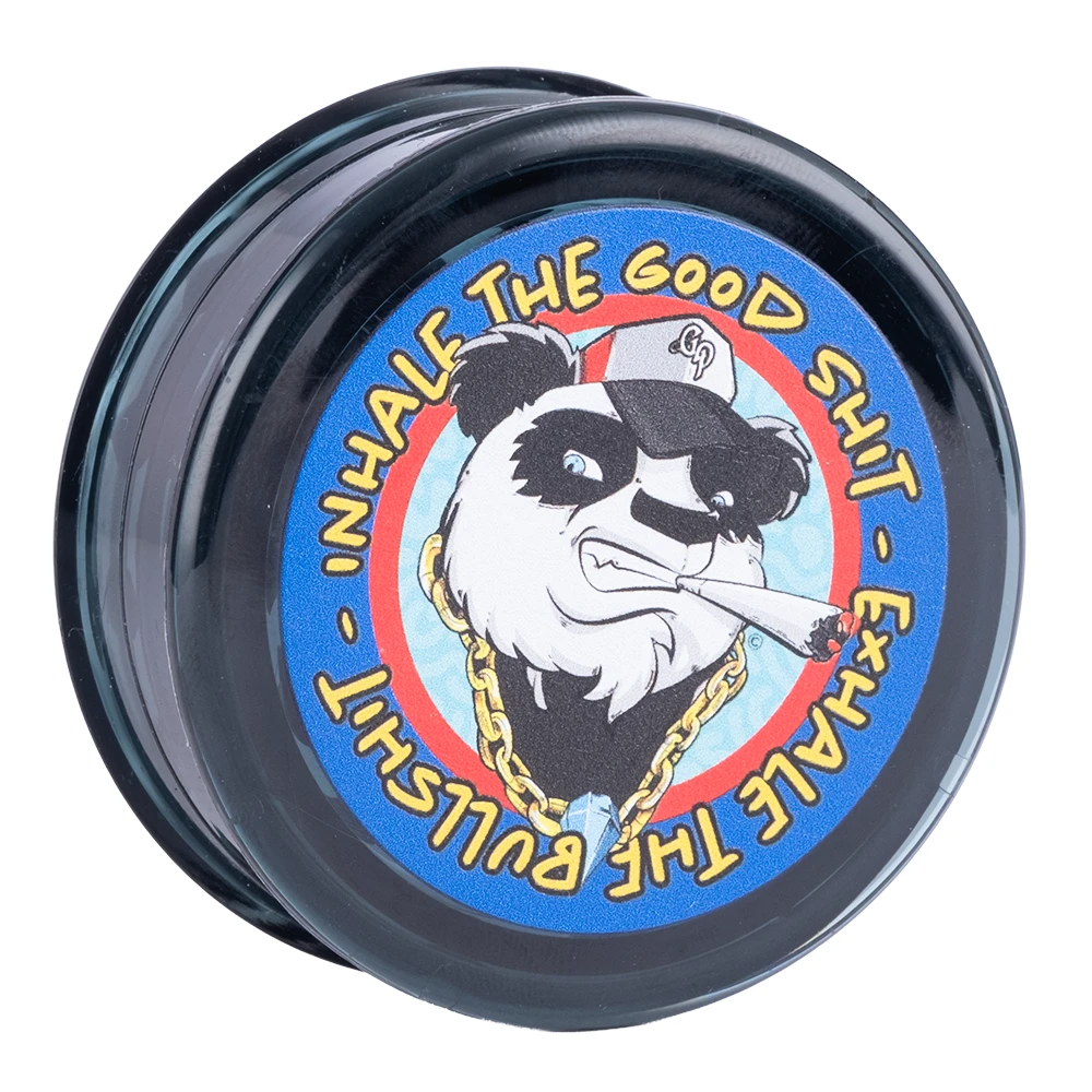 grinder plastique noir gangsta panda