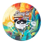 cendrier rond en métal design original gangsta panda weed amsterdam