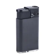 briquet torche rechargeable - flamme tempete bleue puissante