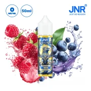 JNR - E-liquide 50 ml sans nicotine - Framboise et Myrtille