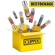 Lot de 10 Briquets Clipper Pocket - Promo Destockage