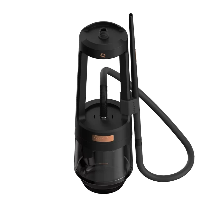 Arguile Quasar Black Hole - Chicha premium avec revêtement noir mat