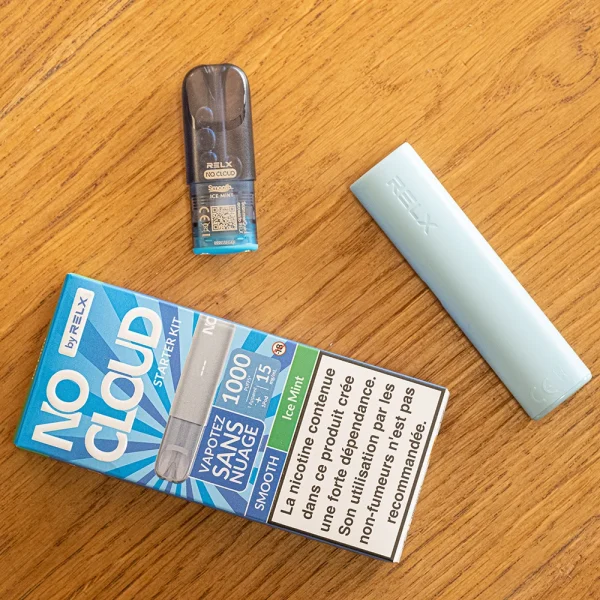 contenu du kit pod no cloud relx