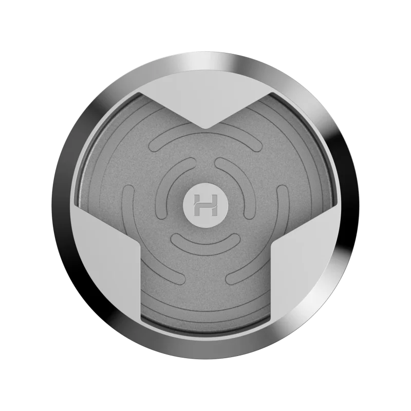 système de chauffe pour chicha de la marque Hooky - fabriqué en aluminium double paroi et sans couvercle pour une meilleure chauffe du tabac à narguilé.
