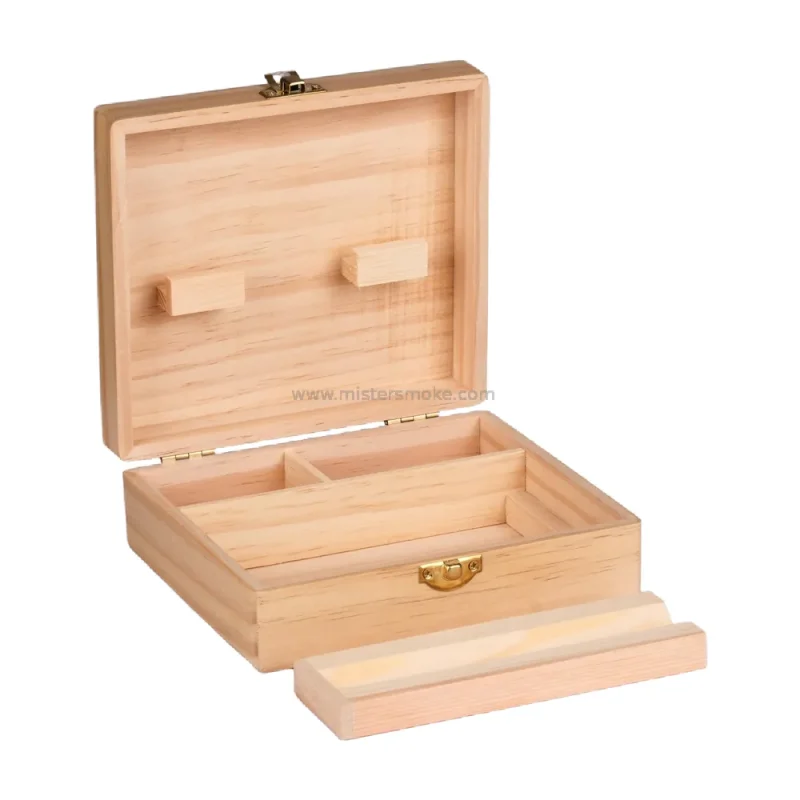 boite fumeur joint - boite en bois pour ranger les accessoires pour rouler les joints, cigarettes, accessoires pour fumeurs.