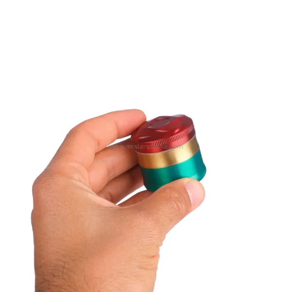 Grinder métal polinator Tricolor 4 parties – Image 6