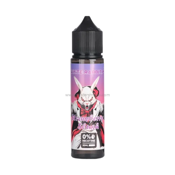 E-liquide White Rabbit 50 ml – Strawberry Slush (Sorbet fraise) – Image 2