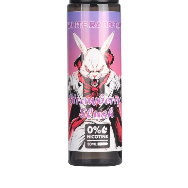 E-liquide White Rabbit 50 ml – Strawberry Slush (Sorbet fraise) – Image 3