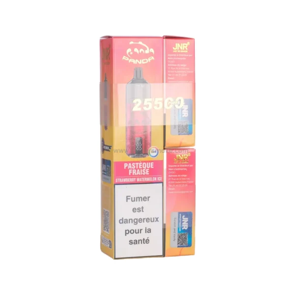 Puff JNR Nicotine 2% 25000 Panda – Pastèque fraise – Image 2